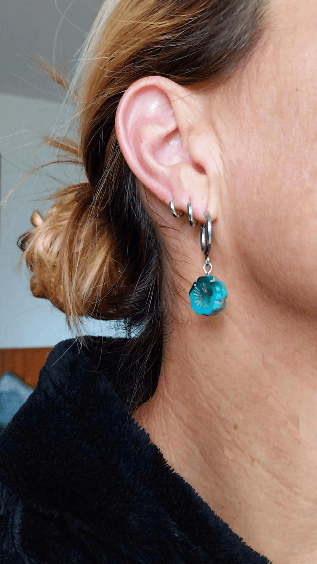 Boucles d'oreilles "Fleur"