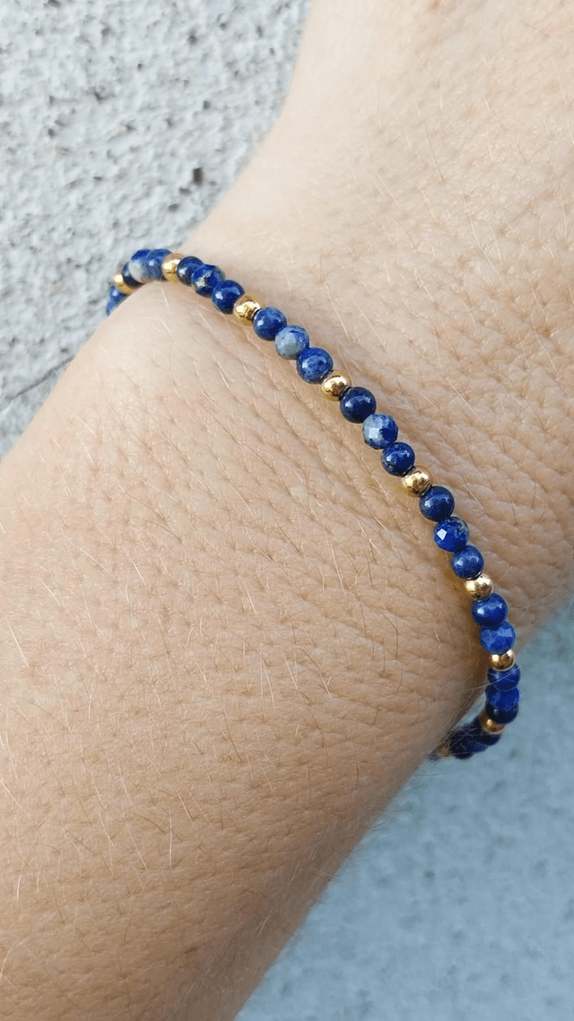 Bracelet en Lapis-Lazuli 