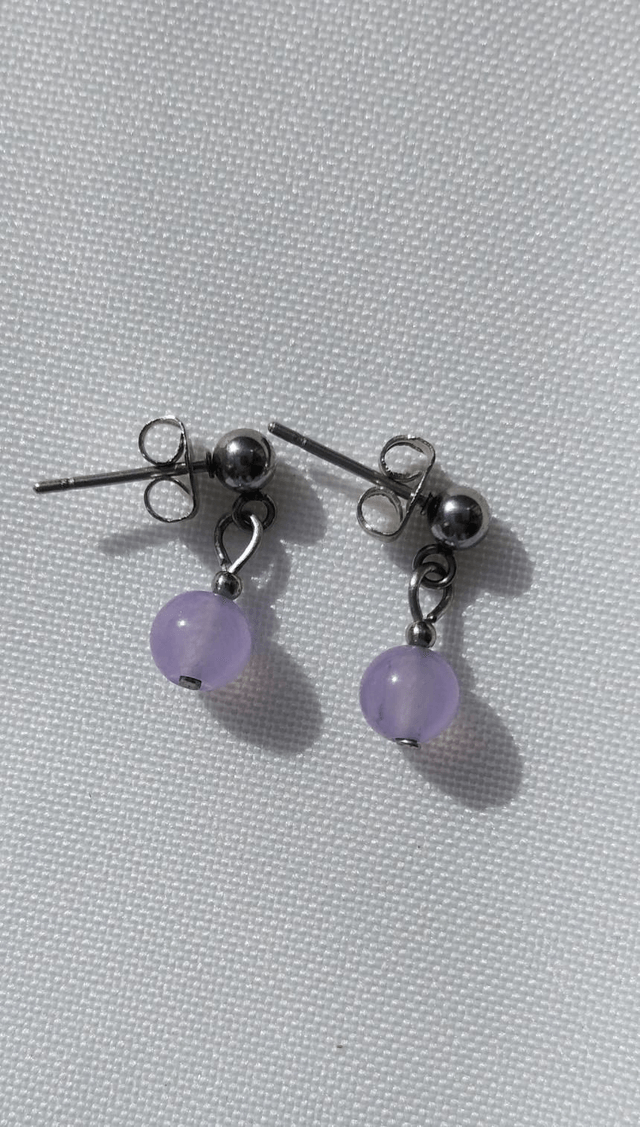 Boucles en Jade 