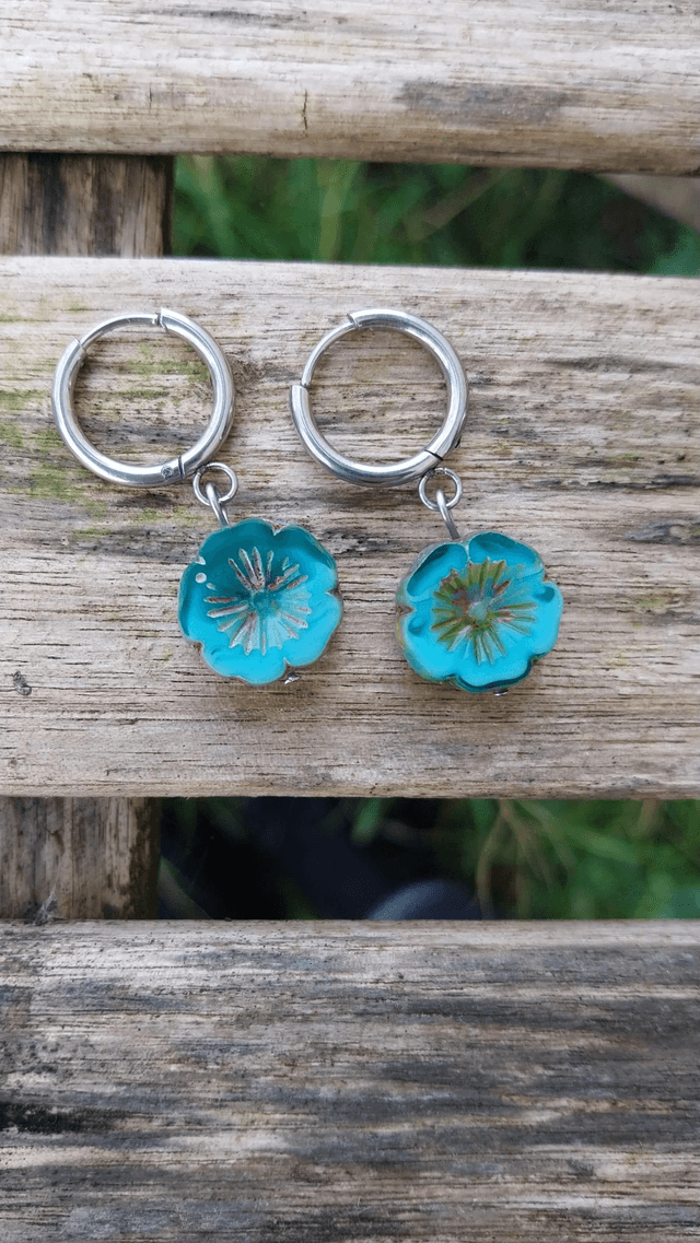 Boucles d'oreilles "Fleur"