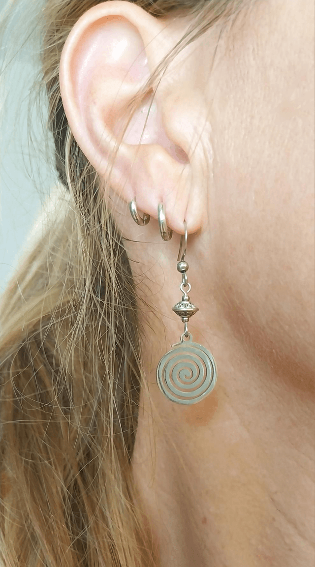 Boucles d'oreilles "Spirales"