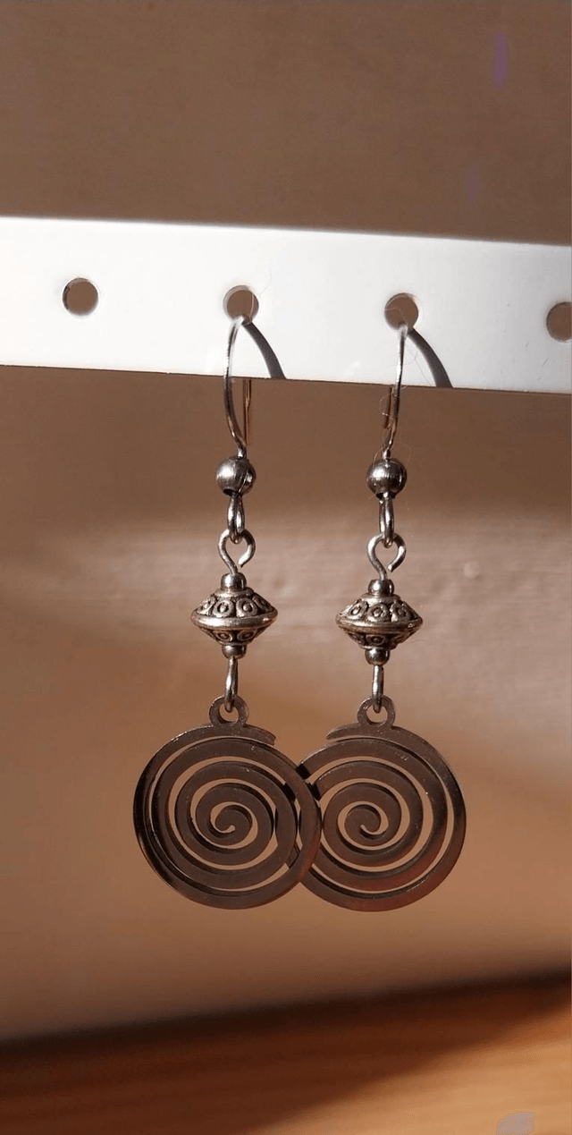 Boucles d'oreilles "Spirales"
