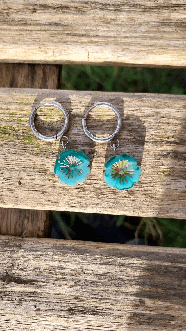 Boucles d'oreilles "Fleur"