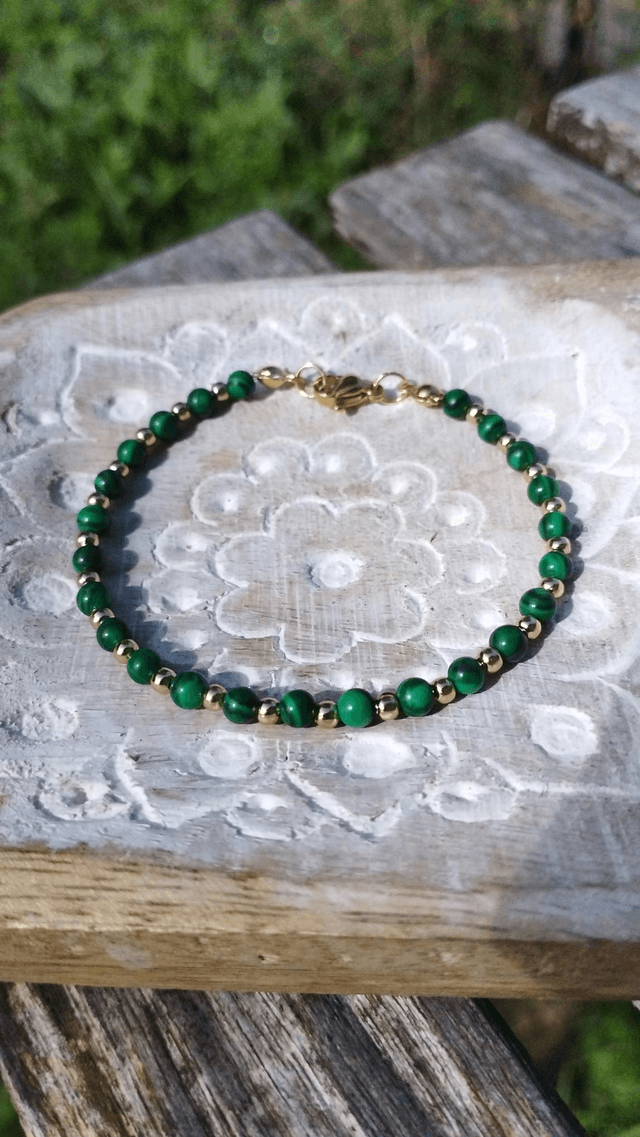 Bracelet en Malachite 