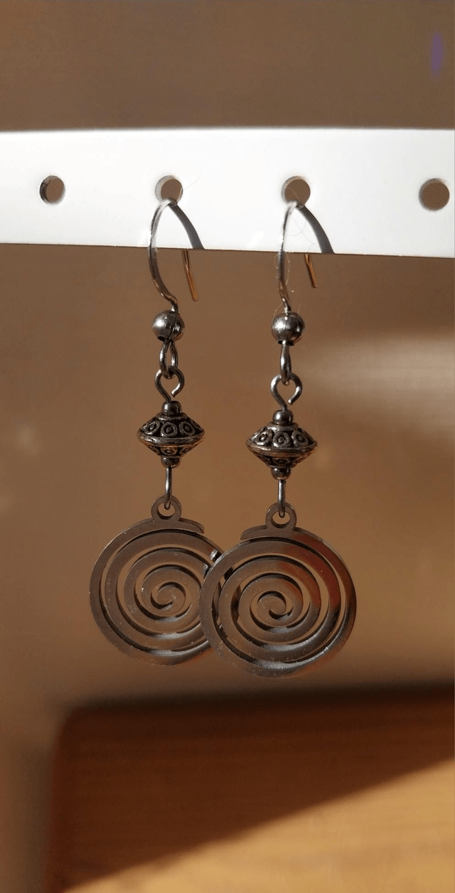 Boucles d'oreilles "Spirales"