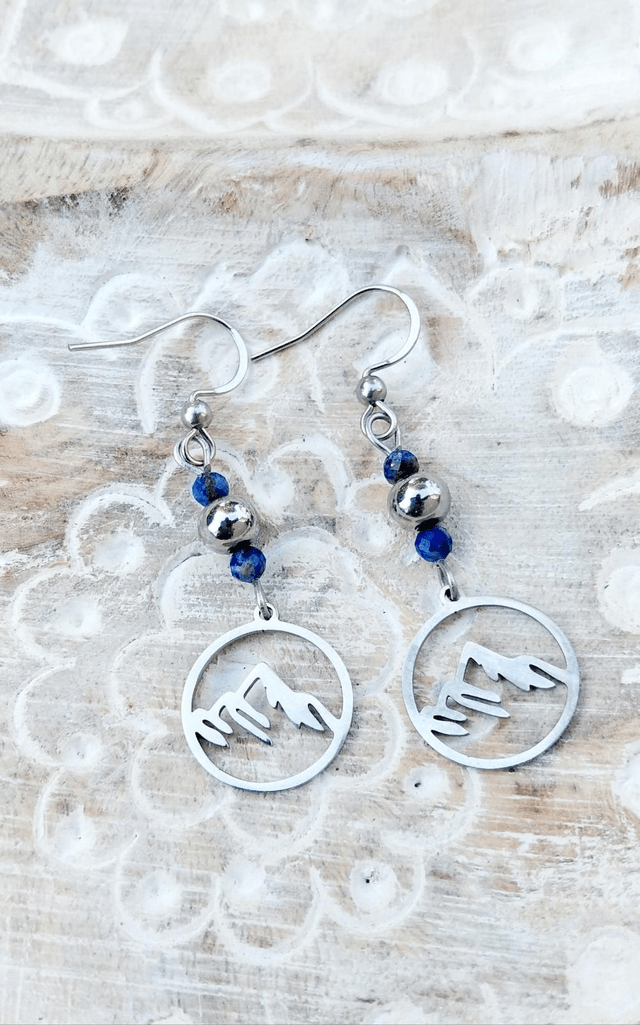 Boucles d'oreilles "Montagne"