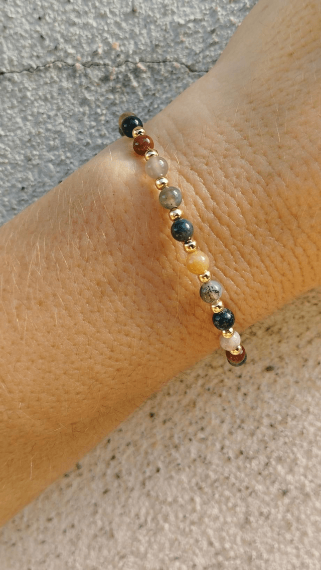 Bracelet en Agathe Indienne 