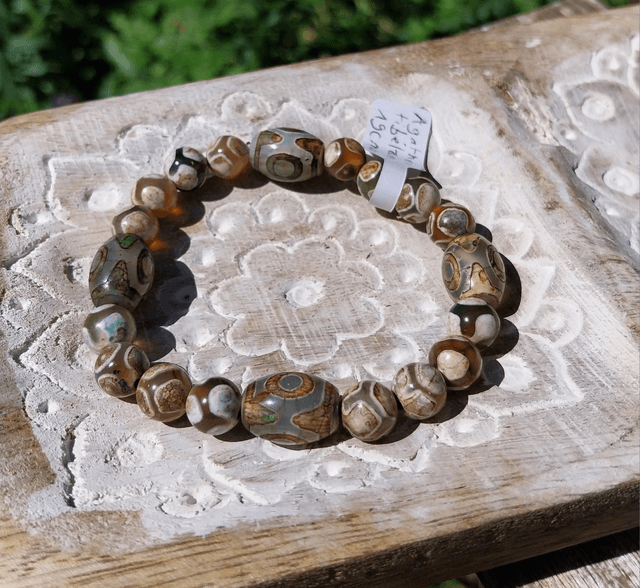 Bracelet Agathe tibétaine 