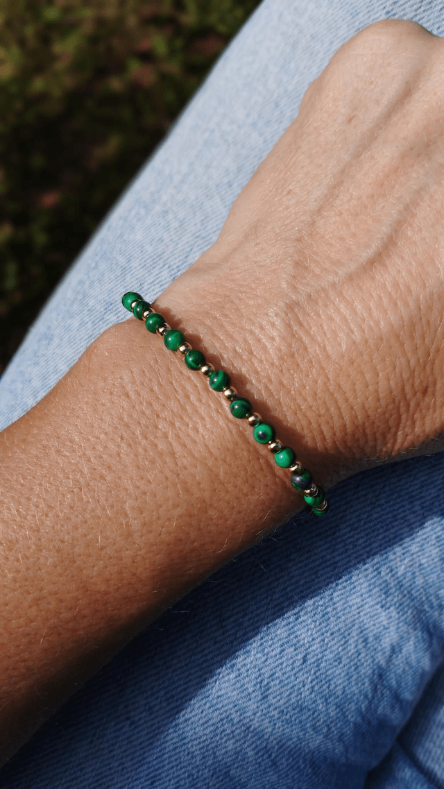 Bracelet en Malachite 