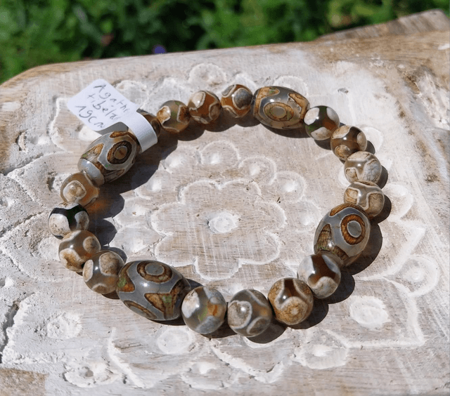 Bracelet Agathe tibétaine 