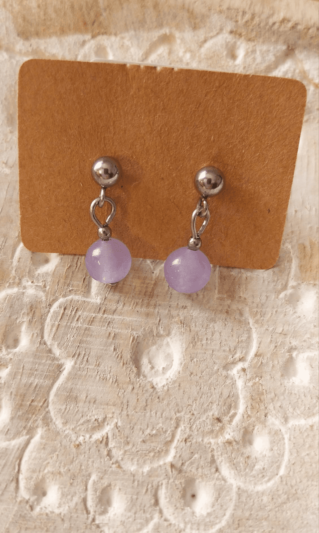 Boucles en Jade 